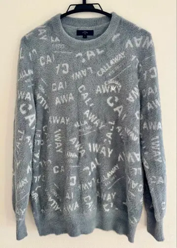 캘러웨이 그레이 스웨터 착용 1회 컨디션 최상