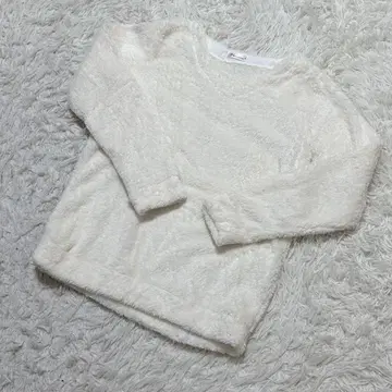 [ c7094 ] free nature 플리스 긴팔 아이보리