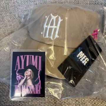 ayumi hamasaki x MFC STORE LOW CAP 베이지