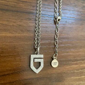 GARNI 가르니 바인 패턴 실버 목걸이 L 사이즈