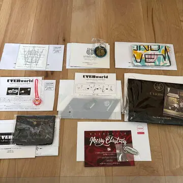 UVERworld 혜택 굿즈 세트 묶음 판매