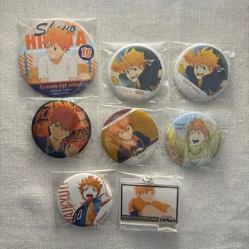 하이큐 히나타 쇼요 배지 8개 세트
