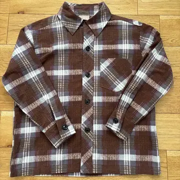KOOKYZOO 체크 무늬 플란넬 셔츠 사이즈 42