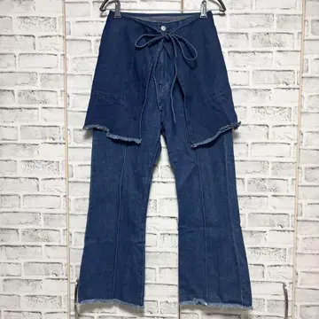 Kastane 카스타네 데님 플레어 팬츠 랩스커트 투웨이