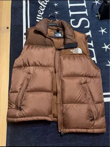 THE NORTH FACE 브라운 다운 베스트 M