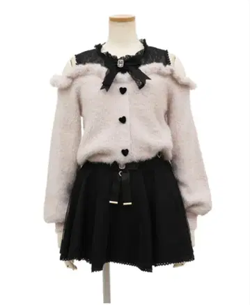 LIZLISA 레이어드 어깨 트임 니트탑 완판템