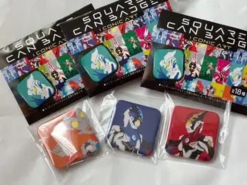 울트라맨 스퀘어 캔뱃지 로쏘 블루 그리죠