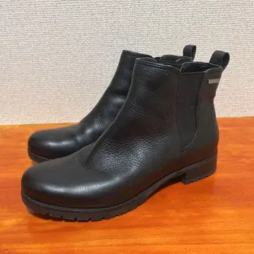 락포트 블랙 숏부츠 22.5cm 사이드 고어 부츠