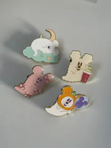 2025 할로윈 유령 핑 배지 점보 사이즈