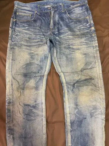 SWG 페이드 가공 데님 32