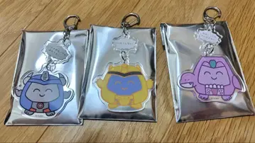 싸우지 않는 트랜스포머 대사 포함 아크릴 키링 3종 세트