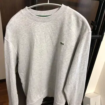 Lacoste 그레이 트레이닝복 사이즈 4 맨투맨