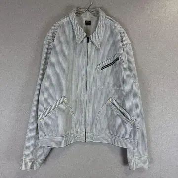 레어 LET IT RIDE 히코리 집업 워크 자켓