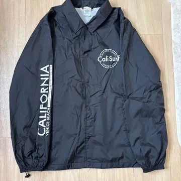 Cali Surf 블랙 나일론 자켓 M