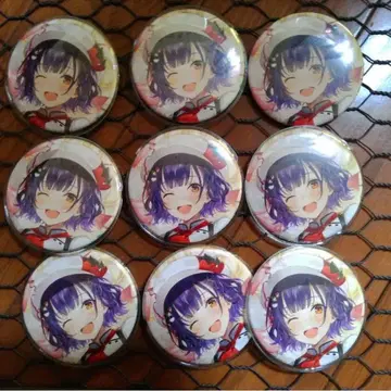 니지산지 VTuber 나나세 스즈나 생일 2024 캔뱃지 9세트