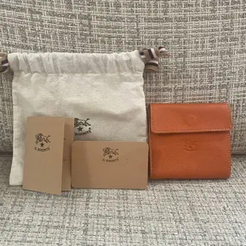 미사용 새상품 일비종떼 컴팩트 지갑 접이식 지갑 야키누메