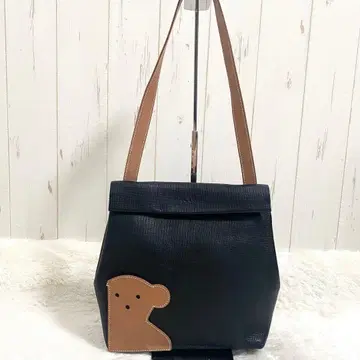 새상품급 TOUS 토우스 숄더백 토트백 가죽 곰
