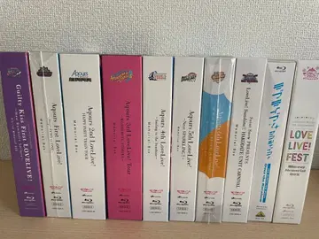 Aqours 라이브 Blu-ray 세트