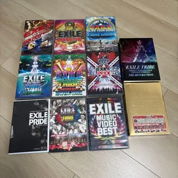 EXILE LIVE 투어 DVD 묶음 판매