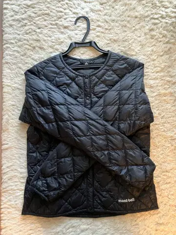 mont-bell 스페리오 다운 자켓 라운드넥 S 사이즈 블랙