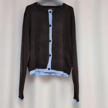 대비 니트 가디건 브라운 L