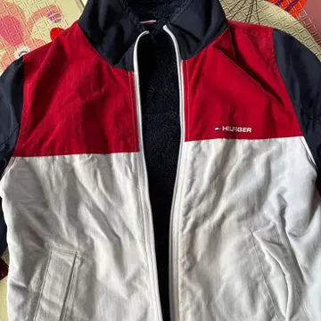 타미힐피거 리버서블 보아 자켓