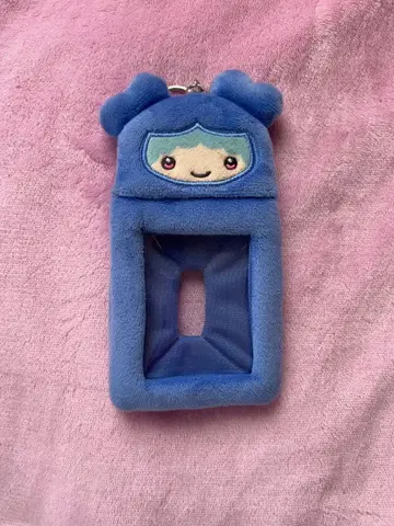 파란색 캐릭터 키링