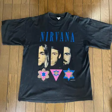 90년대 NIRVANA 부트렉 빈티지T셔츠