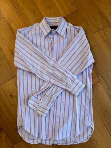 ETRO 스트라이프 긴팔 셔츠