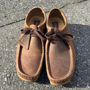 클락스 브라운 가죽 26cm