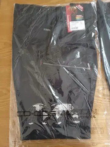 A-8176 블랙 워크 팬츠 L 3개 세트