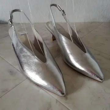 미사용!! LE TALON 르탈롱 포인티드 펌프스 24cm