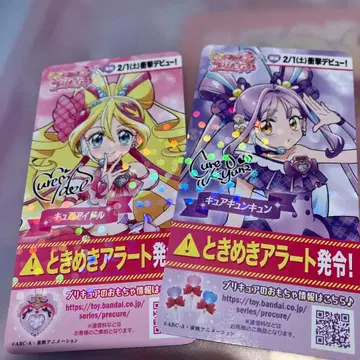 너와 아이돌 프리큐어 오히로메 한정판 카드