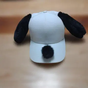 스누피 강아지 귀 캡 프리 사이즈