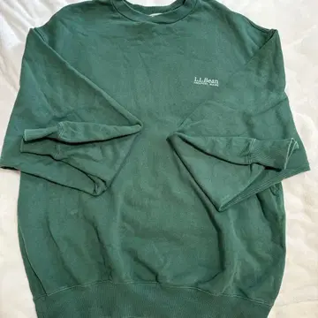L.L.Bean 다크 그린 크루넥 맨투맨