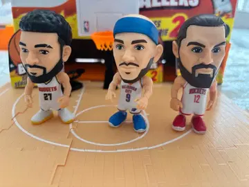 NBA 피규어 3체 세트, 묶음 구매 시 하프 코트 증정