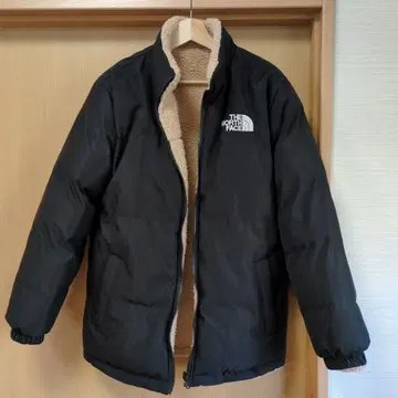 THE NORTH FACE 보아 자켓 M 리버서블 블랙/베이지