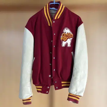 Golden Bear 바시티 자켓 M 사이즈 버건디