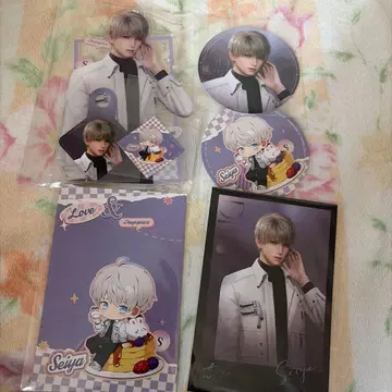 연애와 심연 세이야 아크릴 스탠드 혜택 엽서 코스터 스이파라 콜라보