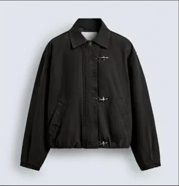 [완판템] ZARA 크롭핏 토글 버튼 자켓 M 사이즈