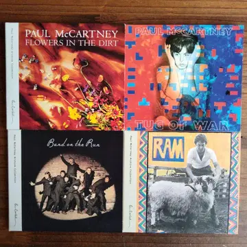 폴 매카트니 종이 재킷 앨범 4장 세트