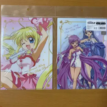 미사용 새상품 즉시 구매 가능 피치피치피치 A5 클리어 파일 4장 세트