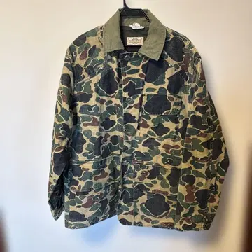 SAF-BAK 카모 패턴 밀리터리 자켓 M