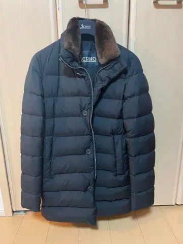 Herno 다운 코트 다크 블루