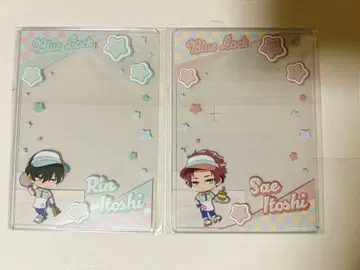 블루 록 카드 케이스 이토시 린 이토시 사에