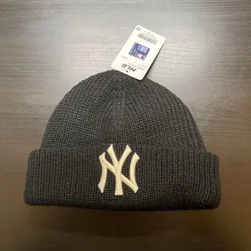 뉴욕 양키스 니트 모자 블랙