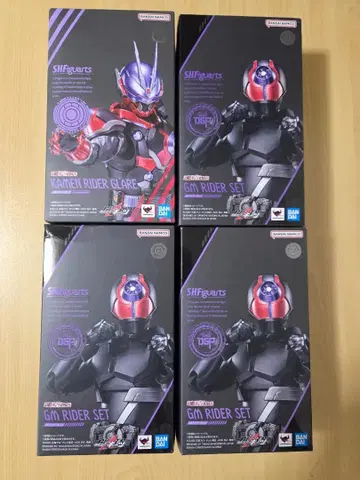 S.H.Figuarts 가면라이더 레어 / GM 라이더 세트 (3세트)