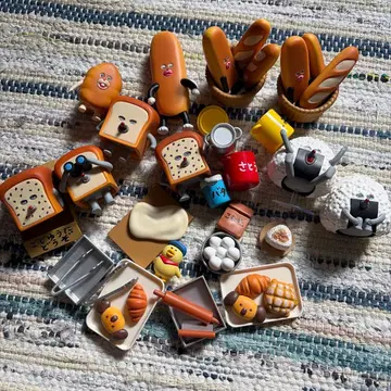 빵 도둑 피규어 세트