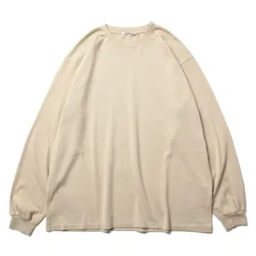 AURALEE LUSTER PLAITING L/S TEE 사이즈 4