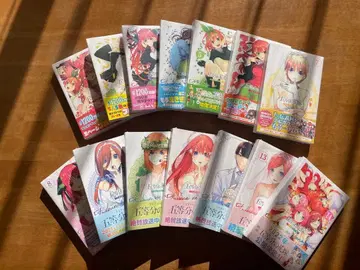 5등분의 신부 풀컬러판 1~14권 전권 초판 오비 포함 미개봉 랩핑